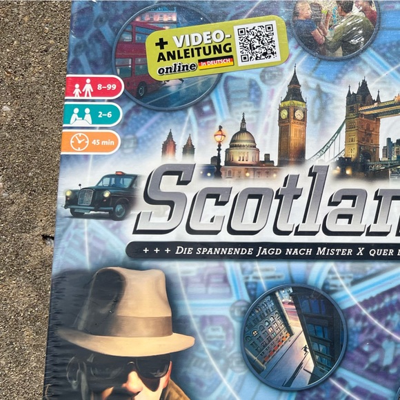 Ravensburger 26601 Scotland Yard 2013 Board Game GERMAN Version NEW Sealed - Picture 2 of 8